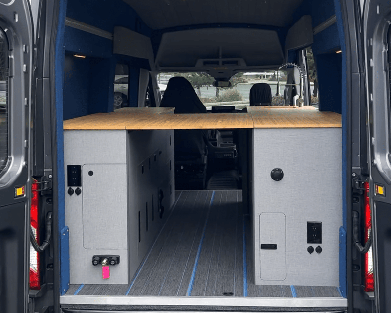 Load image into Gallery viewer, FlexDeck east-west configuration 60 inch wide sleeping platform