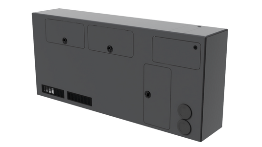 Heating Cabinet: Hydronic + Water || Van Wheel Well | Extended - Skyliner Gear LLC