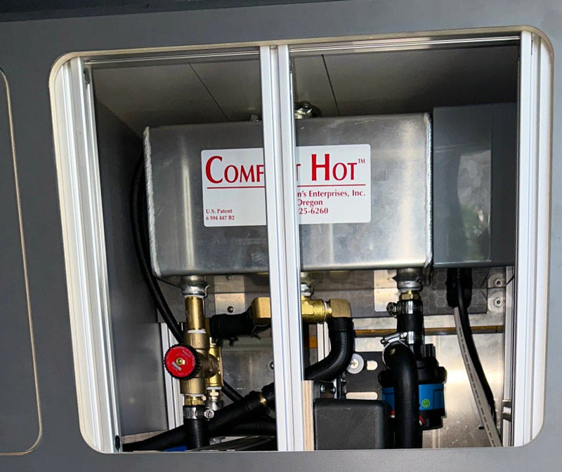 Load image into Gallery viewer, Heating Cabinet: Hydronic + Water || Van Wheel Well | Extended - Skyliner Gear LLC