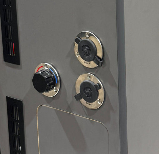 Heating Cabinet: Hydronic + Water || Van Wheel Well | Extended - Skyliner Gear LLC