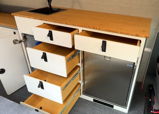 Kitchen Galley: Quest 85L || Driver Side - Skyliner Gear LLC