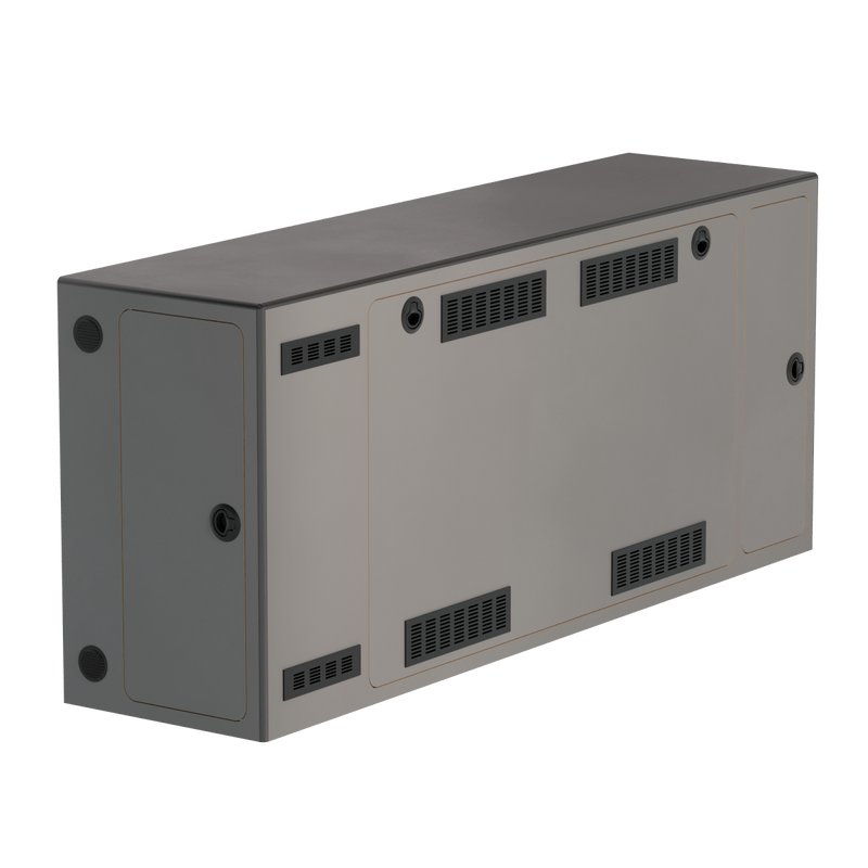 Load image into Gallery viewer, Van wheel well electrical cabinet custom DIY build aluminum construction