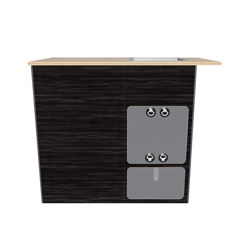 Load 3D model into Gallery viewer, Kitchen Galley: Oasis Compact || Passenger Door | 65L