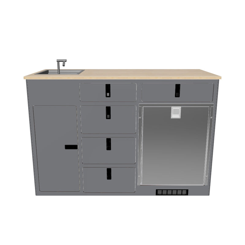 Load 3D model into Gallery viewer, Kitchen Galley: Quest 85L || Driver Side