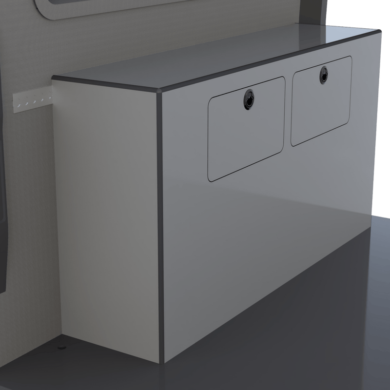 Load image into Gallery viewer, Water Cabinet: 20gal || Van Wheel Well | Compact - Skyliner Gear LLC