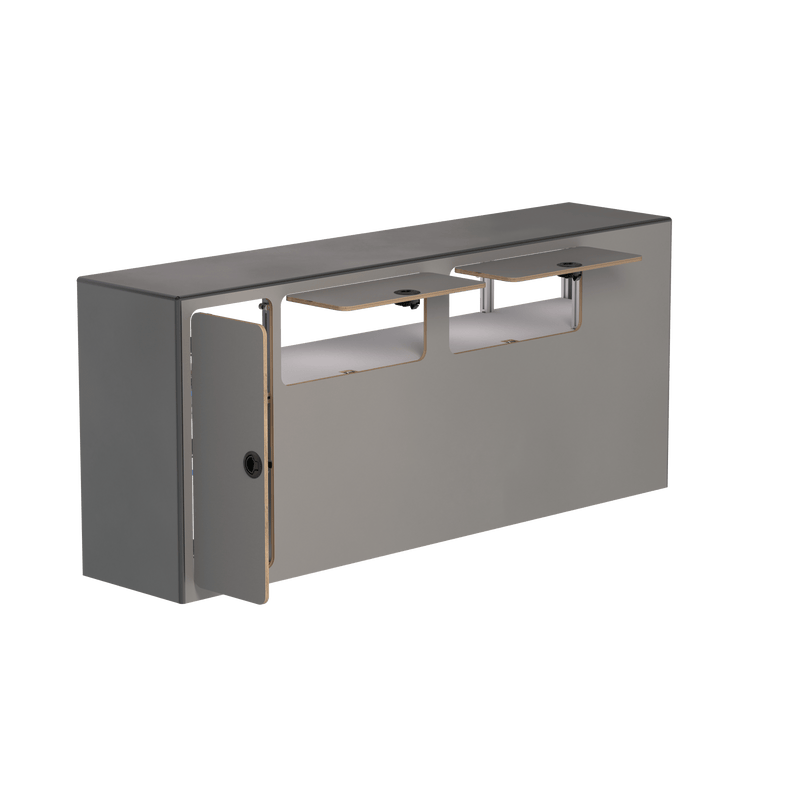 Load image into Gallery viewer, Over-the-wheel well cabinet with built-in water tank
