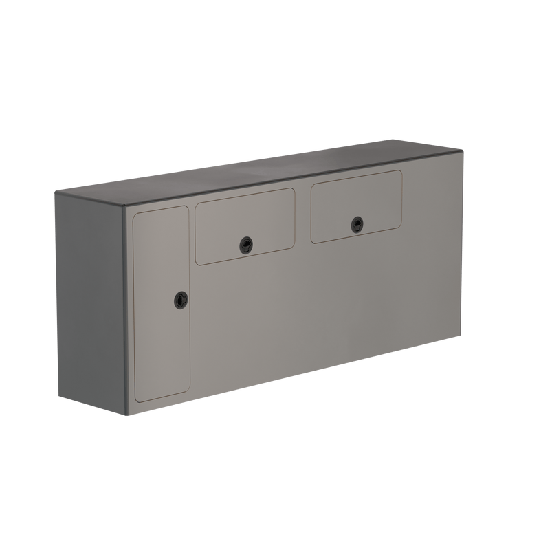 Load image into Gallery viewer, Wheel well water storage cabinet for camper vans