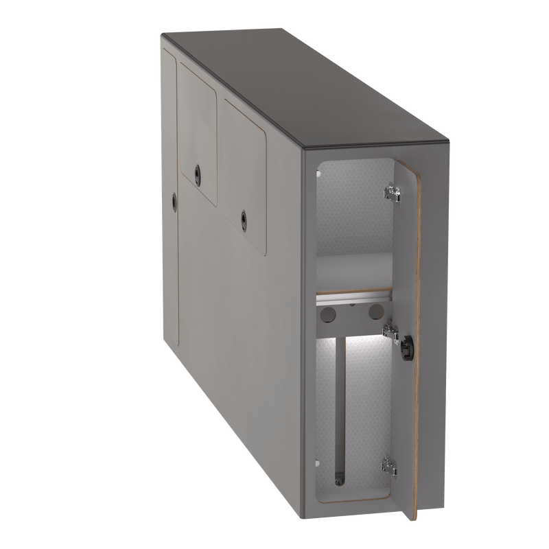 Load image into Gallery viewer, 33 gallon water cabinet dimensions 65 inch extended van storage