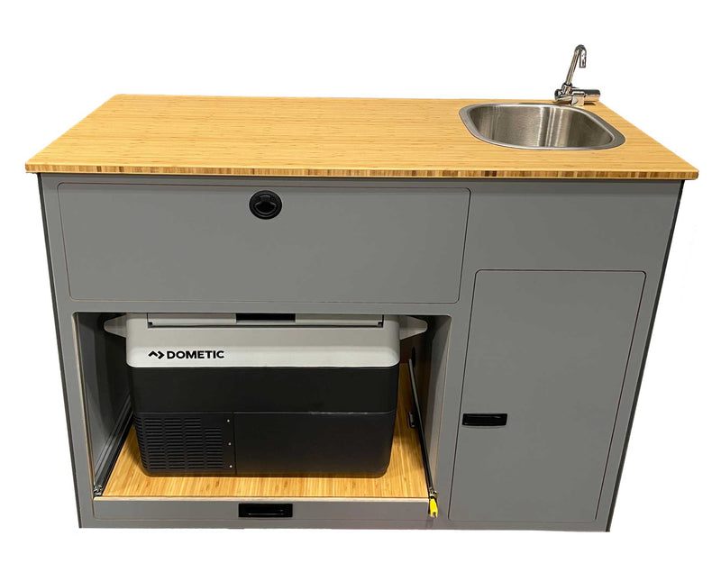 Load image into Gallery viewer, Skyliner Wanderer galley complete kitchen cooler ready driver side