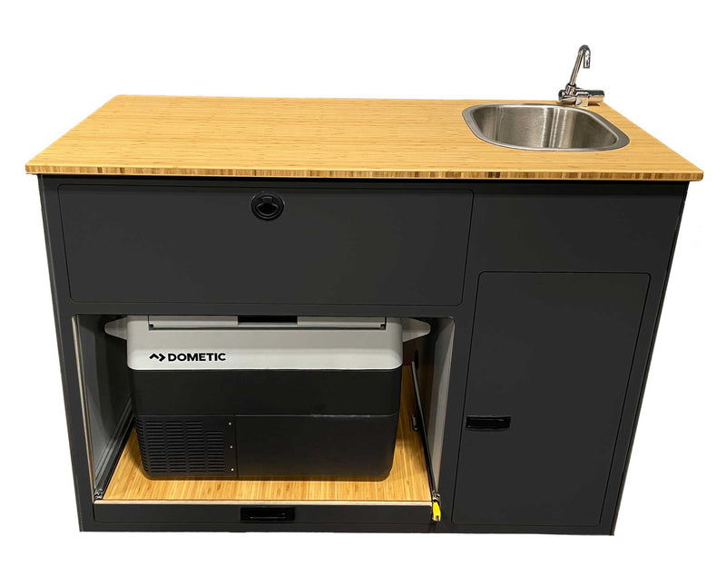 Load image into Gallery viewer, Skyliner Wanderer galley complete kitchen cooler ready driver side