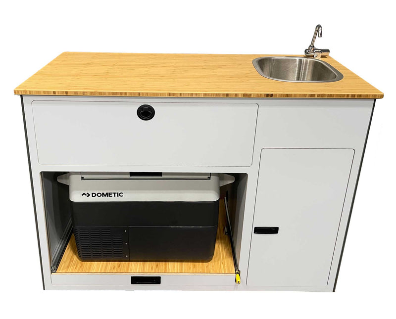 Load image into Gallery viewer, Skyliner Wanderer galley complete kitchen cooler ready driver side
