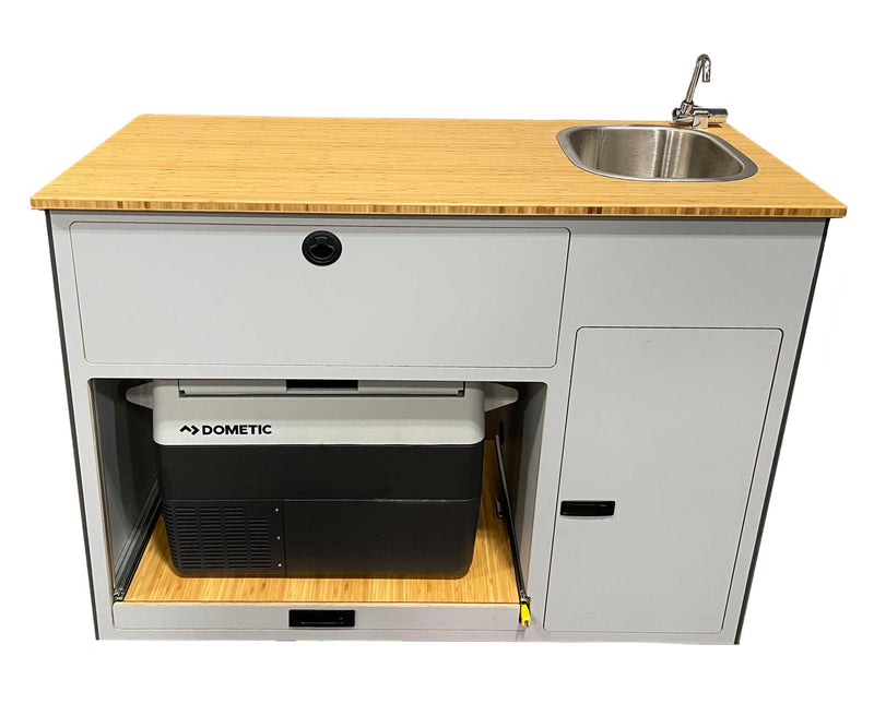 Load image into Gallery viewer, Skyliner Wanderer galley complete kitchen cooler ready driver side