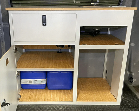 Camper Van Water Systems: Self-Contained, Fresh Water Tanks & Plumbing - Skyliner Gear LLC