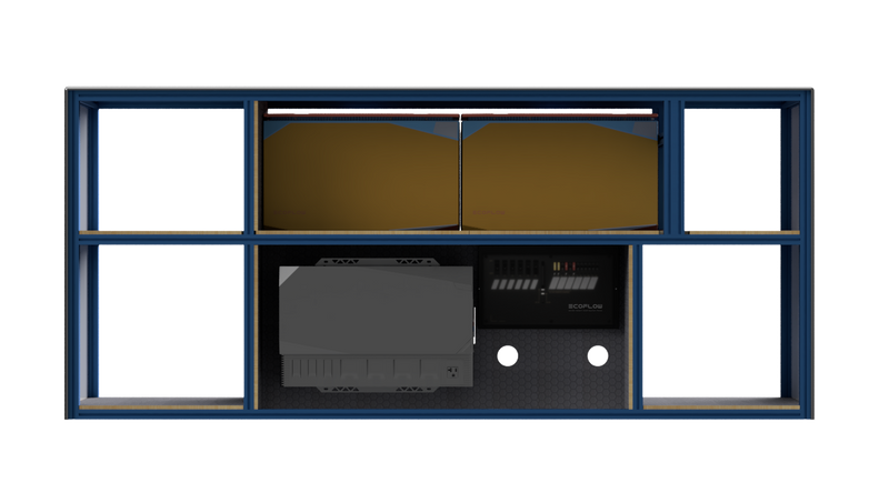 Load image into Gallery viewer, High capacity off-grid solar power solutions from EcoFlow for rural homes
