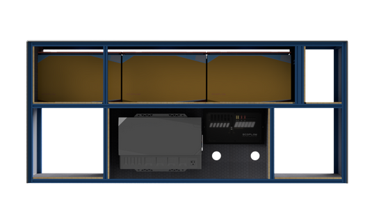 Sustainable living with EcoFlow Power Kit Cabinet for eco-friendly homes