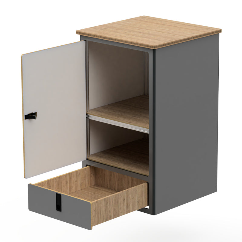 Load image into Gallery viewer, Custom van storage solutions: Aero Galley cabinets and drawers
