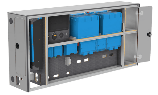 Electrical Cabinet: Victron Power System || Extended - Skyliner Gear LLC