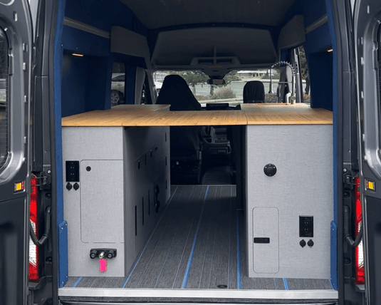 FlexDeck east-west configuration 60 inch wide sleeping platform