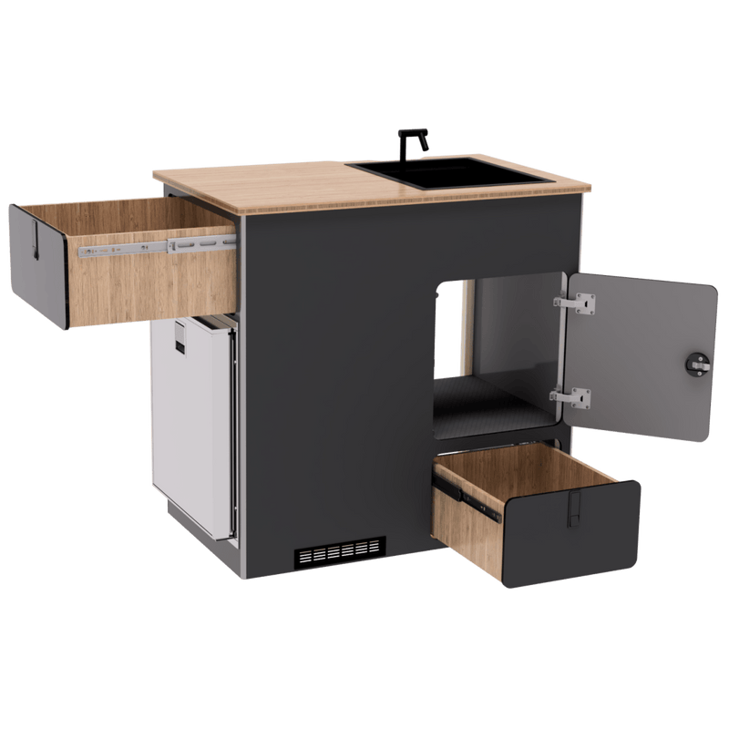 Load image into Gallery viewer, Kitchen Galley: Oasis Extended || Passenger Door | 65L Door - Skyliner Gear LLC
