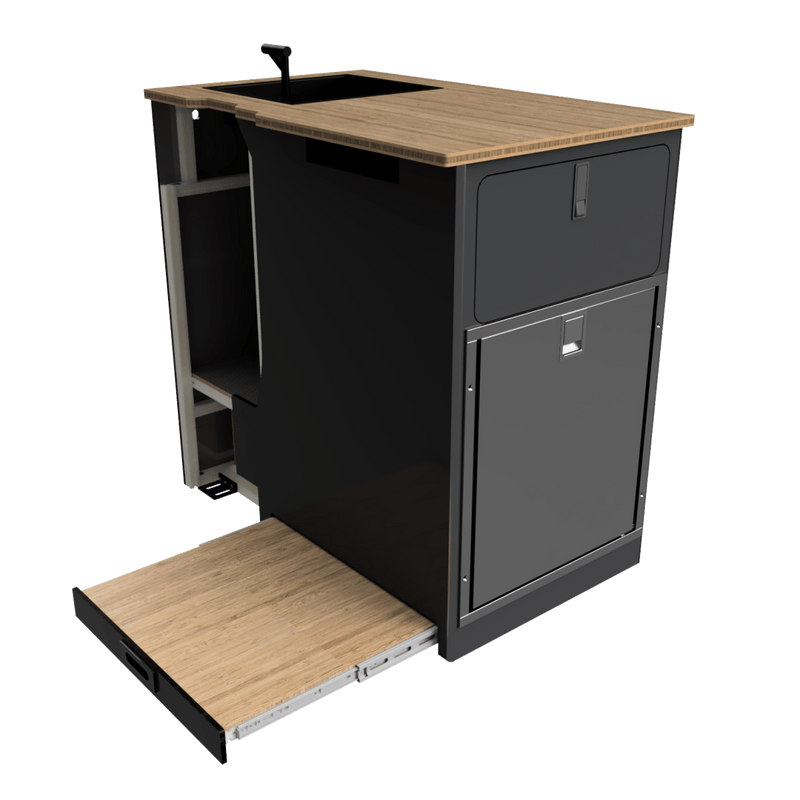 Load image into Gallery viewer, Kitchen Galley: Oasis Extended || Passenger Door | 65L Drawer - Skyliner Gear LLC
