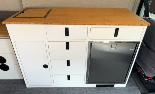 Kitchen Galley: Quest 85L || Driver Side - Skyliner Gear LLC