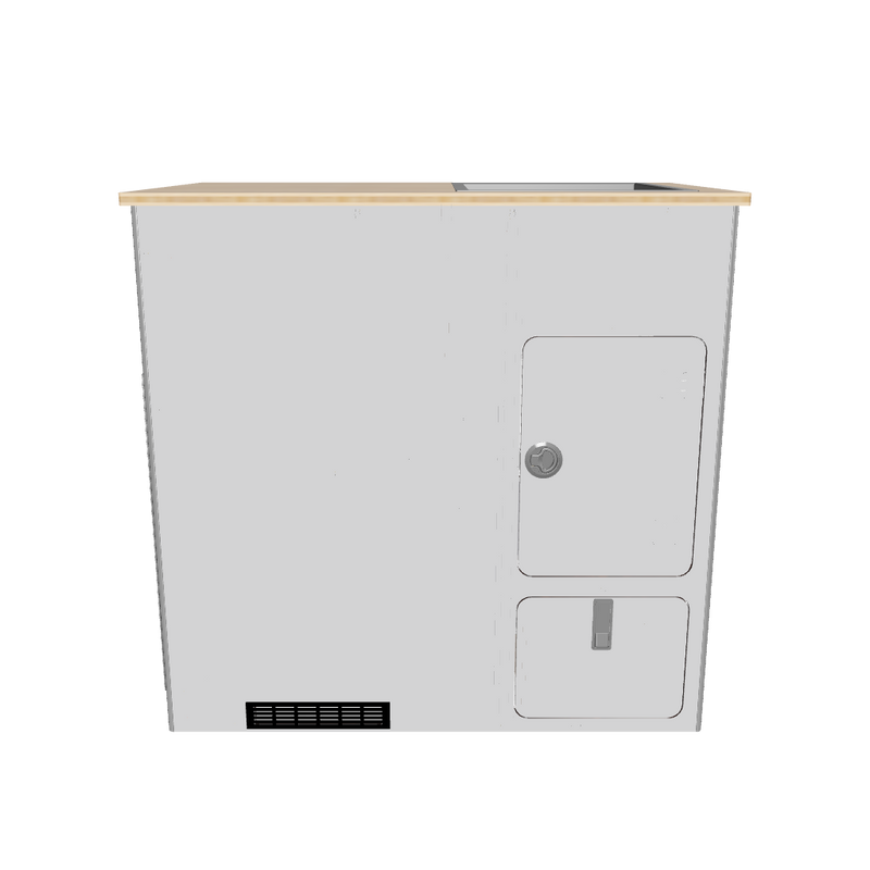 Load 3D model into Gallery viewer, Oasis Extended 65L drawer galley AR model- try in your van
