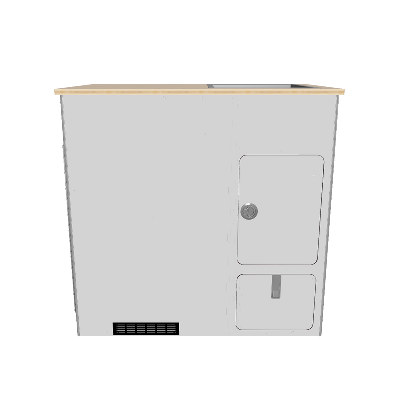 Load 3D model into Gallery viewer, Oasis Extended 85L galley AR file to try in your van
