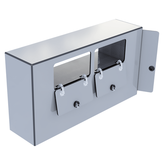 Water Cabinet: 20gal || Van Wheel Well | Compact - Skyliner Gear LLC