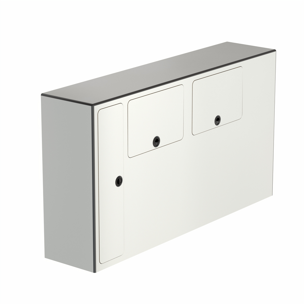 33 gallon van water cabinet wheel well mount aluminum frame